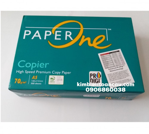 GIẤY A5 PAPERONE - 70GSM